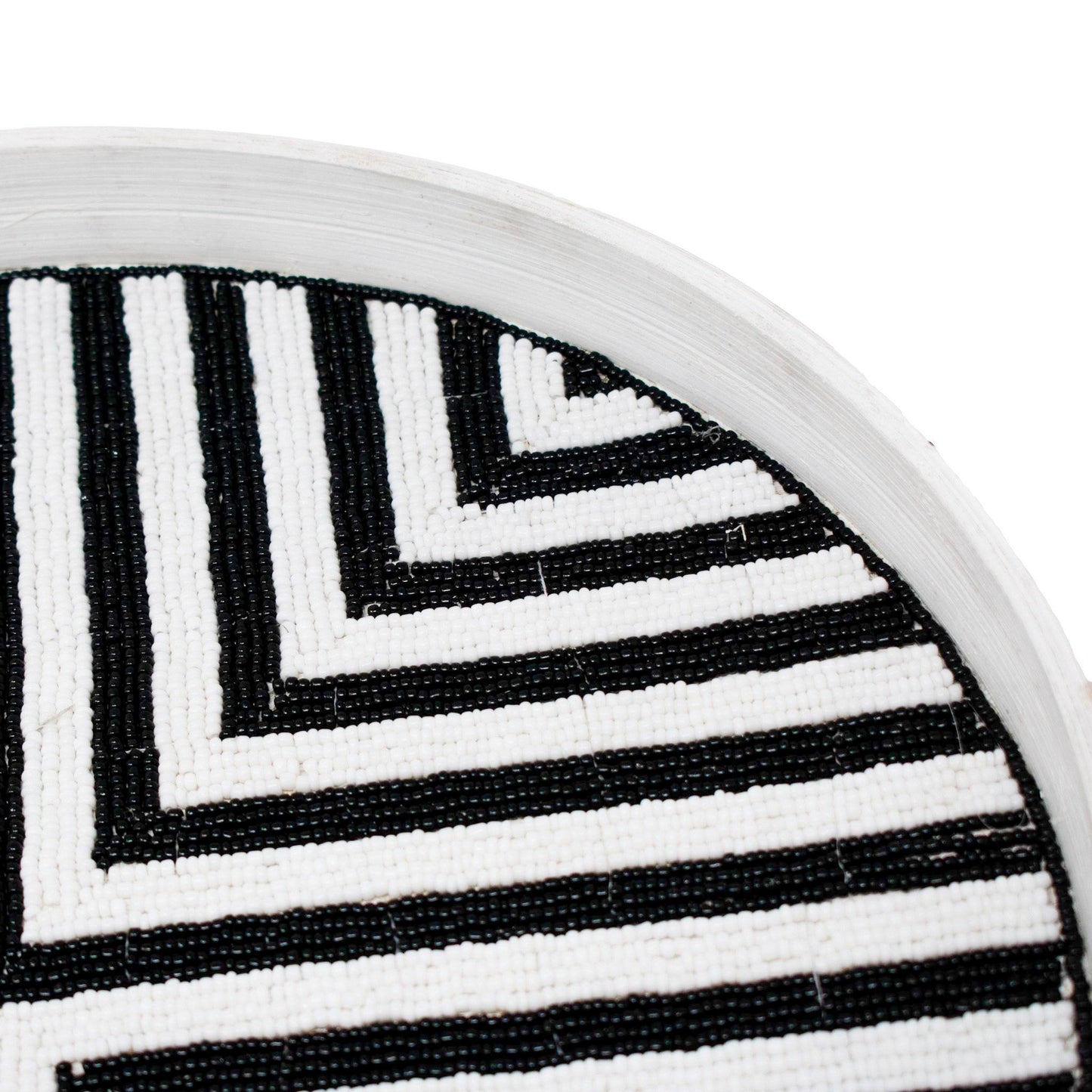 Riviera Tray Set (of 3) - Black/White by POPPY + SAGE