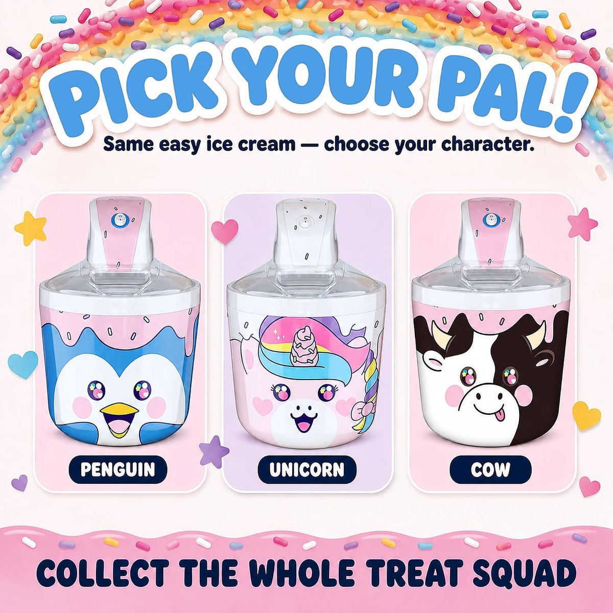 Kids Countertop Ice Cream Maker