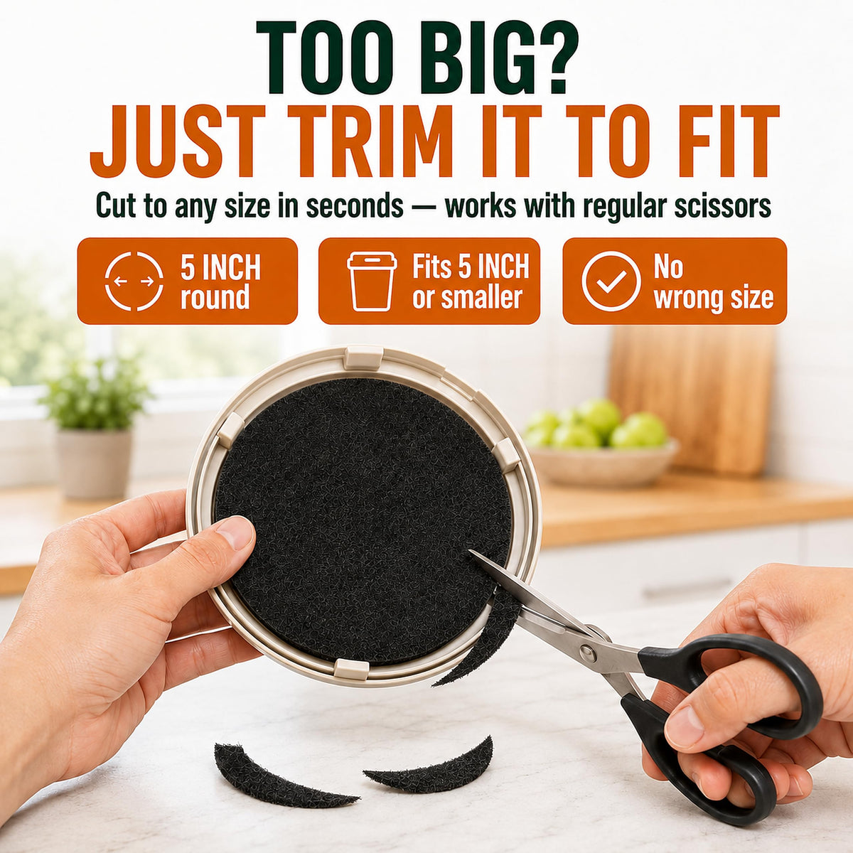 Charcoal Compost Bin Filters, 4-Pack