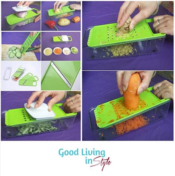Veggie 4 in 1 Grinder, Slicer, Cutter And Shredder