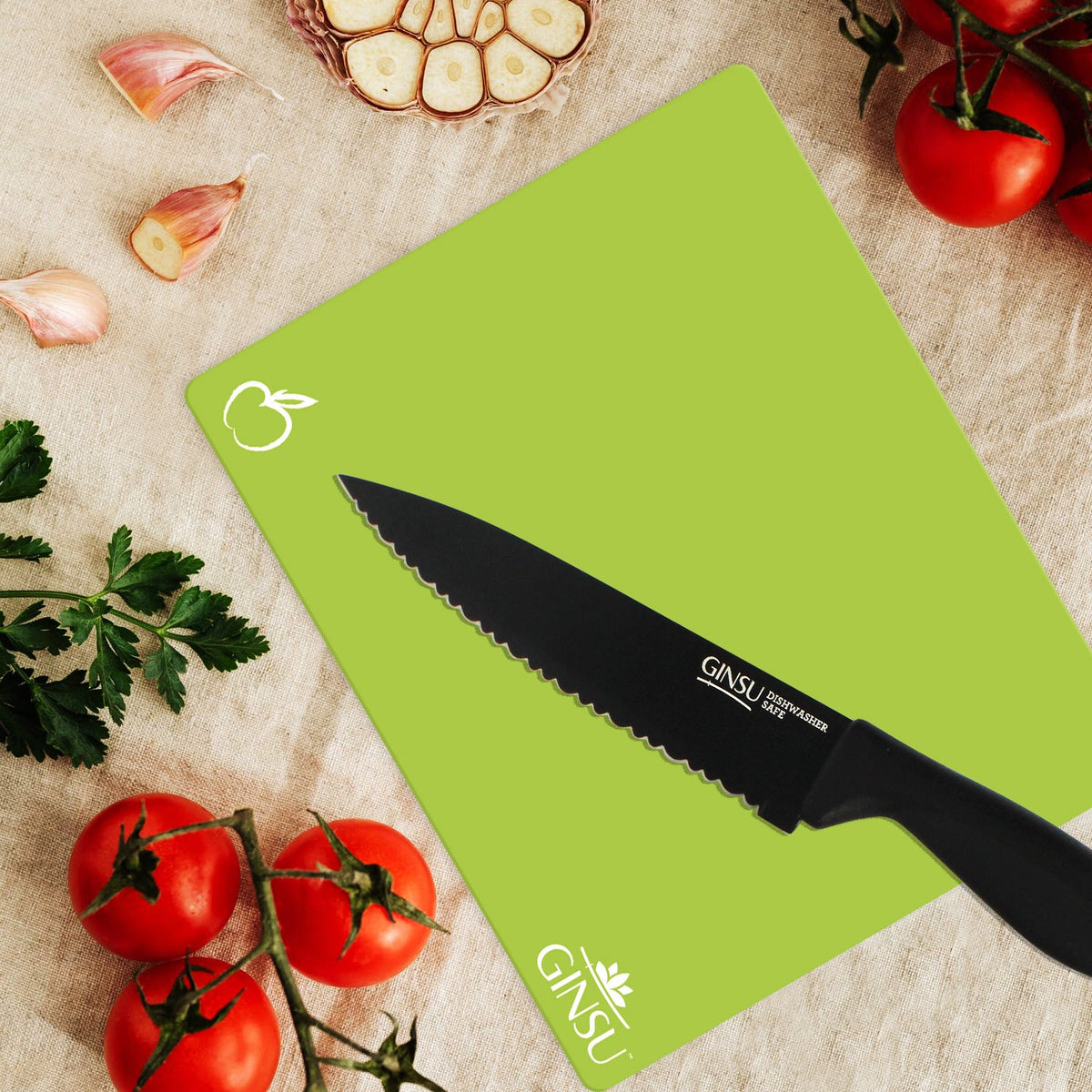 Ginsu Flexible Cutting Board Mats, Set of 4
