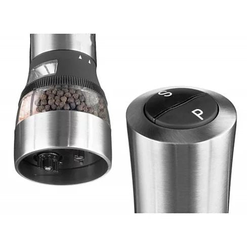 Perfect Blend Electric Salt And Pepper Grinder