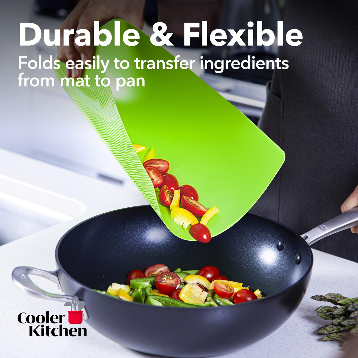 Flexible Color-Coded Cutting Board Mats