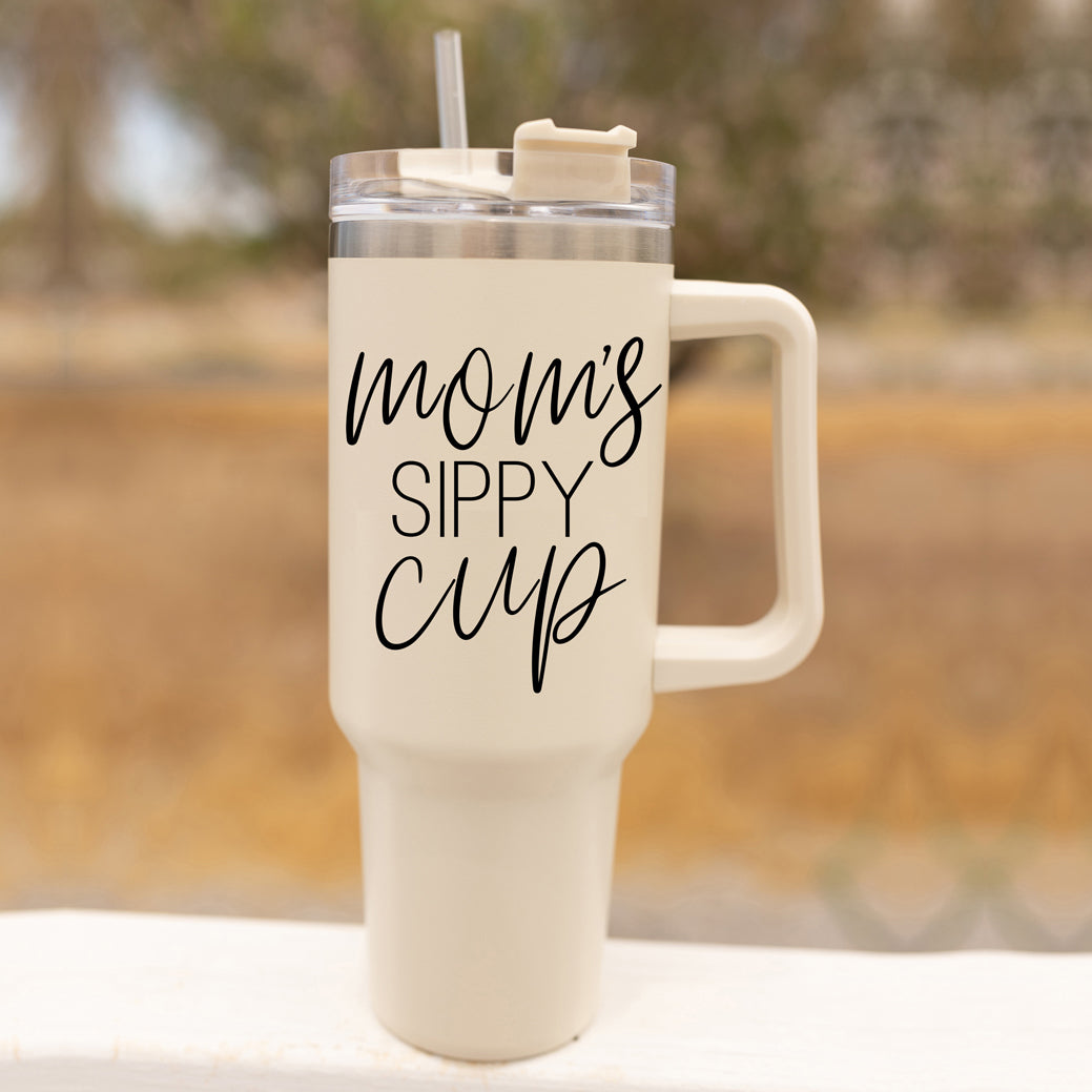 Mom's Sippy Cup 40oz by Gia Roma