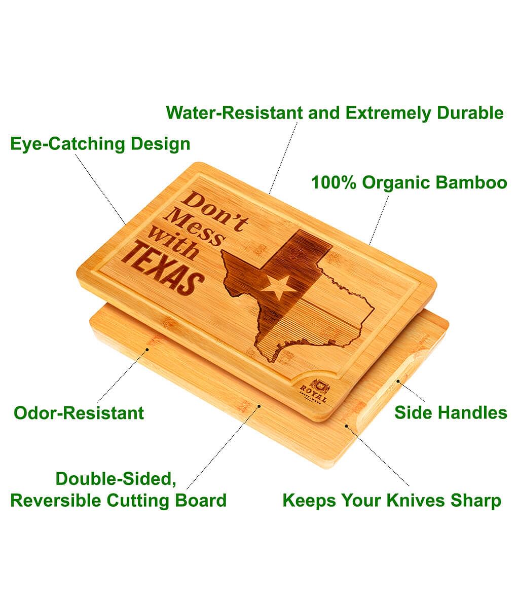 Texas Cutting Board by Royal Craft Wood