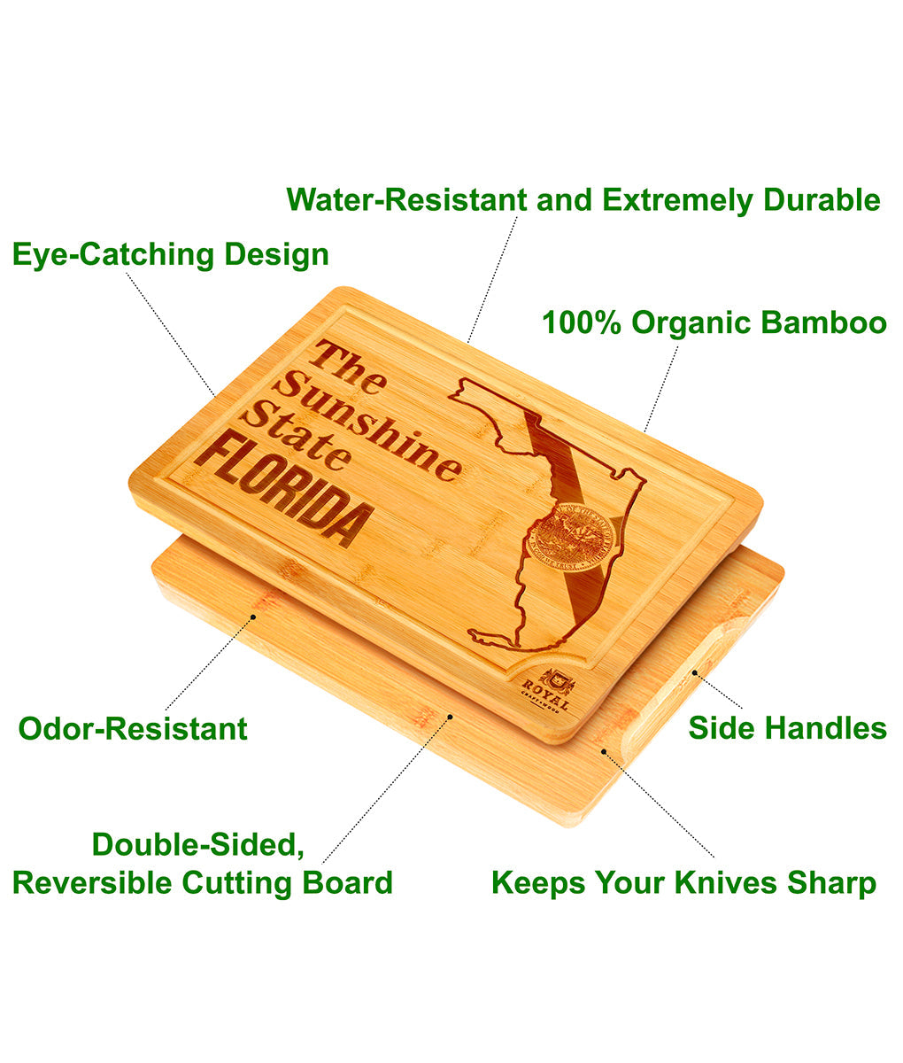 Florida Cutting Board by Royal Craft Wood