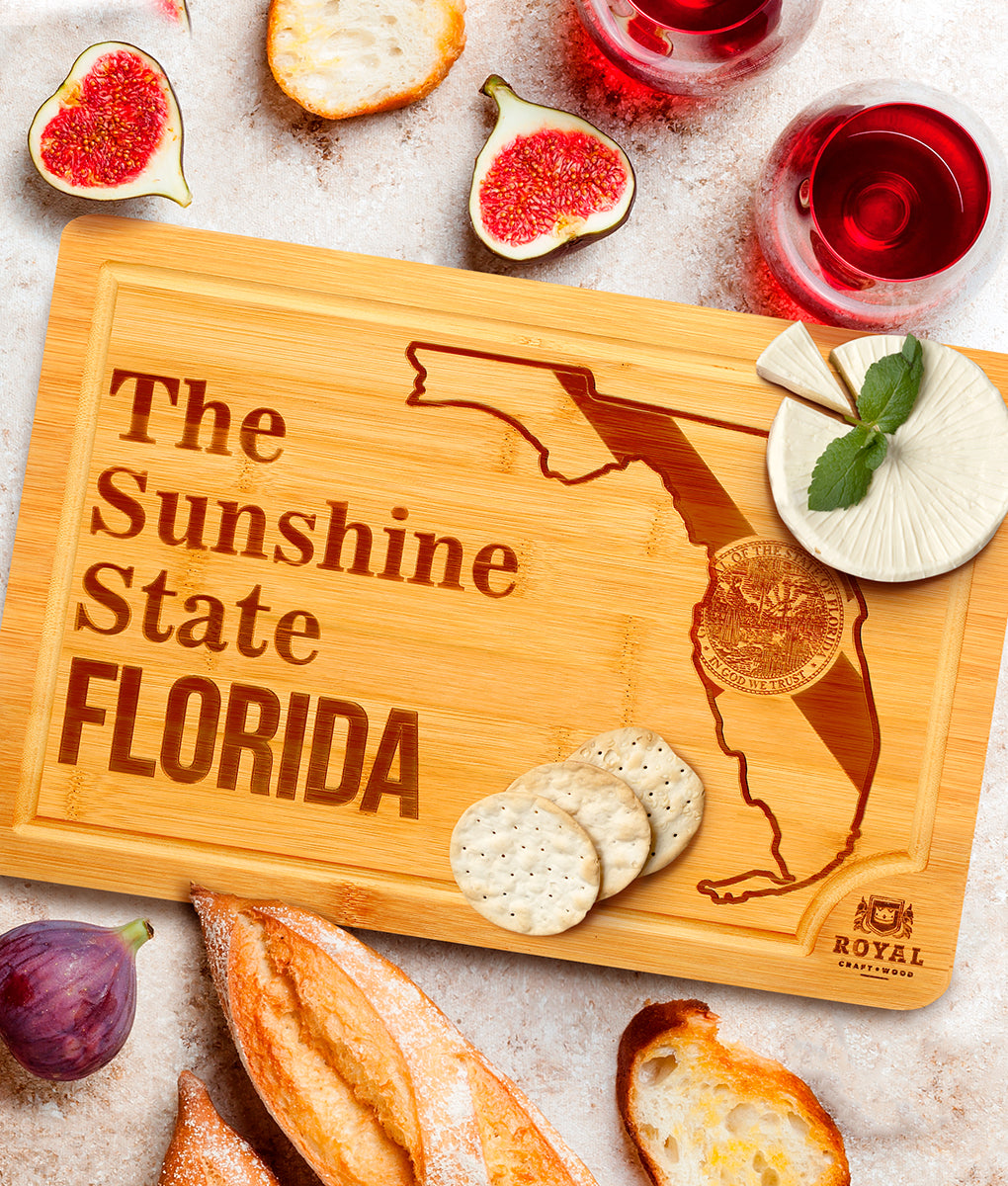 Florida Cutting Board by Royal Craft Wood