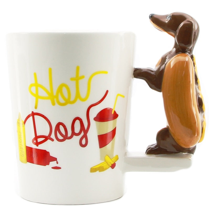 Hot Dog Coffee Mug by Dach Everywhere