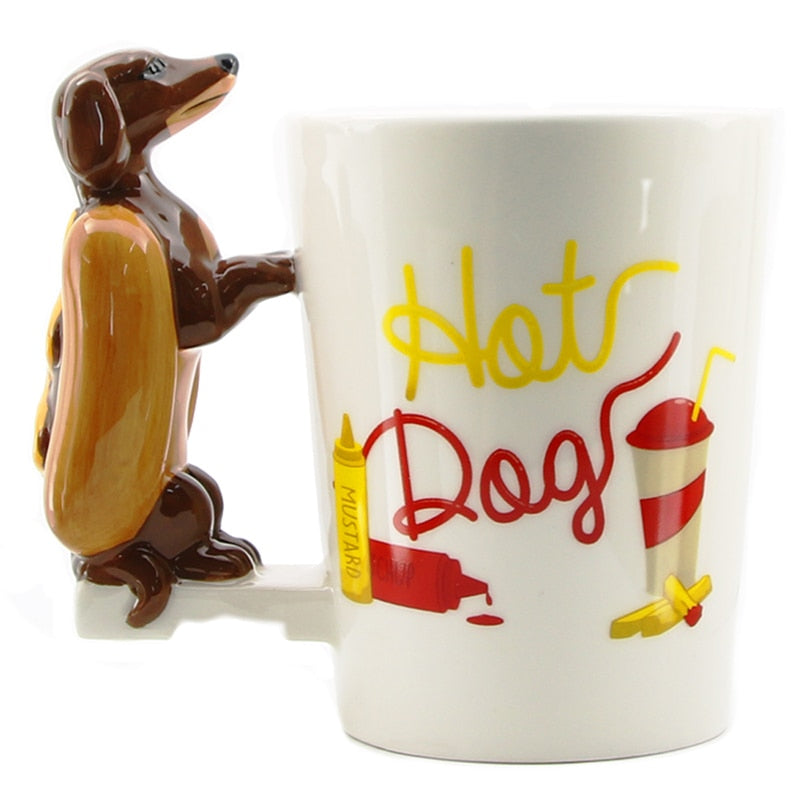 Hot Dog Coffee Mug by Dach Everywhere