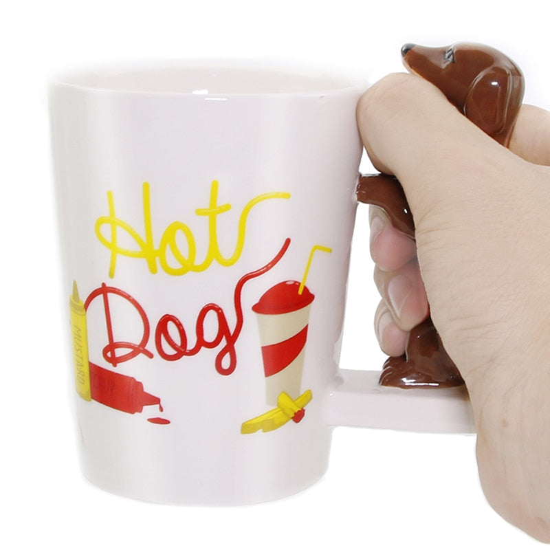 Hot Dog Coffee Mug by Dach Everywhere