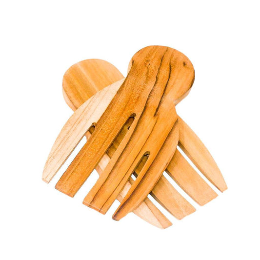VINTAGE-STYLE TEAK SERVING UTENSILS by POPPY + SAGE